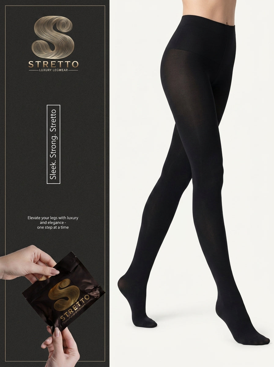 Stretto Luxury 120 den Compression Tights